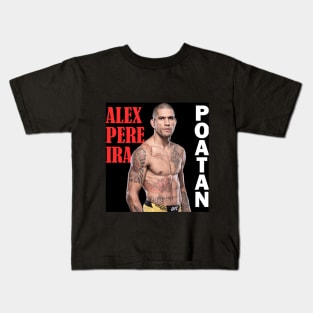 Alex Poatan Pereira Kids T-Shirt